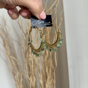 Aros de piedrecitas