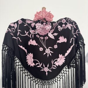Mantón cadete negro