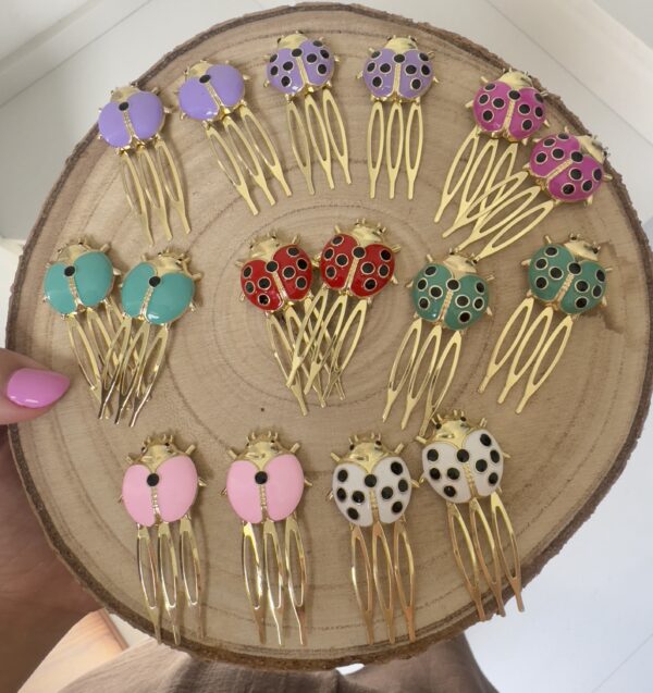 Peinecillos de mariquitas