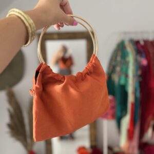 Bolso de fiesta naranja