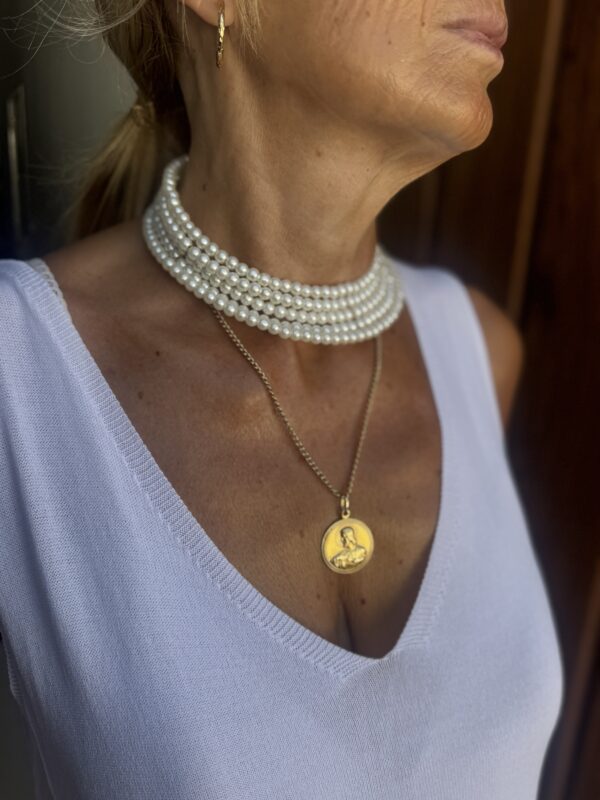 Chocker perlas