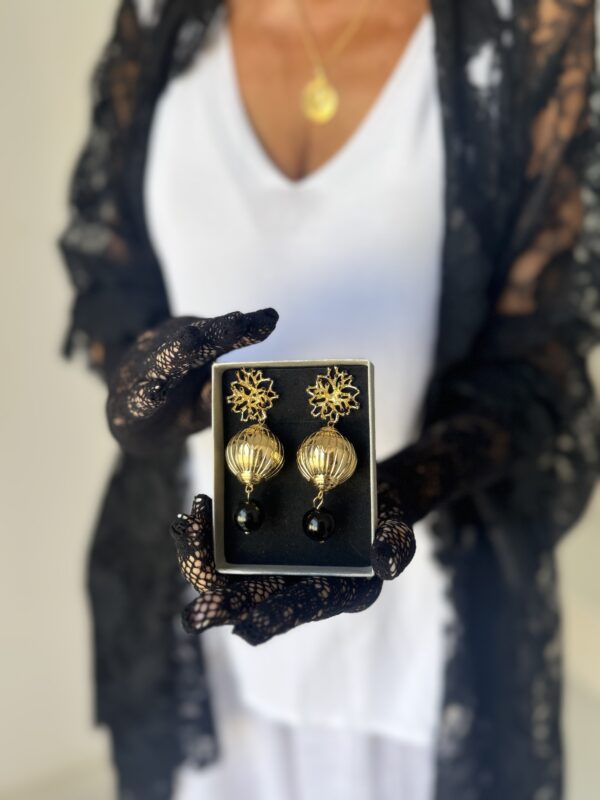 Pendientes mantilla