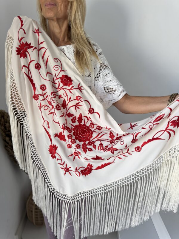 Mantón modelo colibrí - Imagen 2