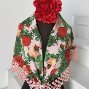 Mantoncillo estampado madroño