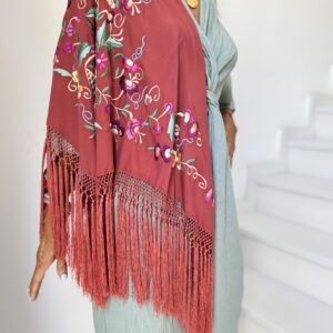Mantón modelo canastero