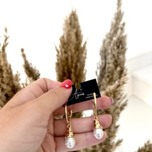 Pendientes modelo gota