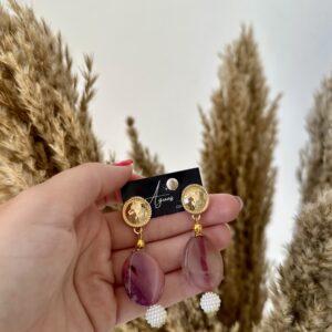 Pendientes modelo rose