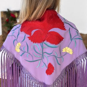 Mantón mod clavellina