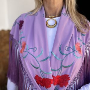 Mantón mod clavellina