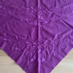 Mantón buganvilla monocolor