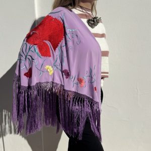 Mantón mod clavellina