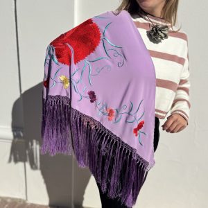 Mantón mod clavellina