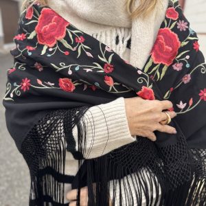 Cuadro de mantón de Manila