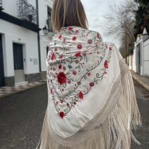 Cuadro mantón de Manila