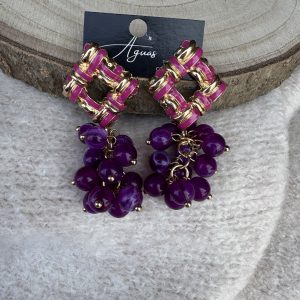 Pendientes mod uvas