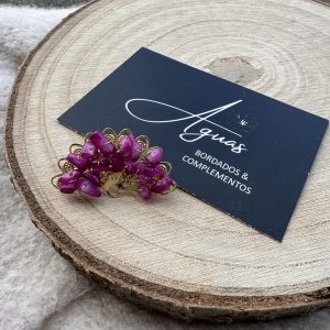 Abanico piedras buganvilla