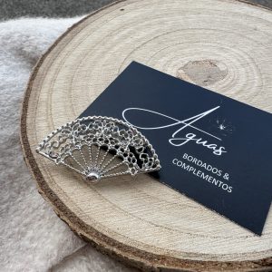 Broche abanico