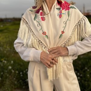 Mantón modelo jardín