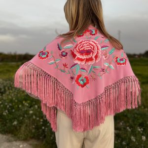 Mantón modelo fantasía