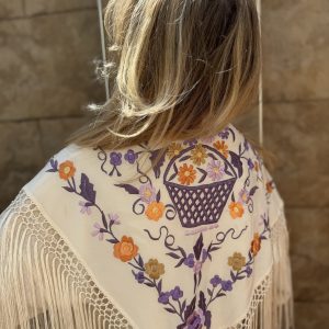 Mantón mod canastero