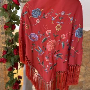 Mantón modelo paraíso