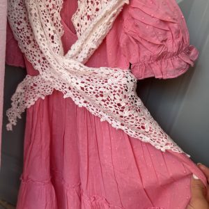 Traje de flamenca plumeti rosa