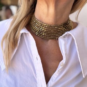 Chocker dorado
