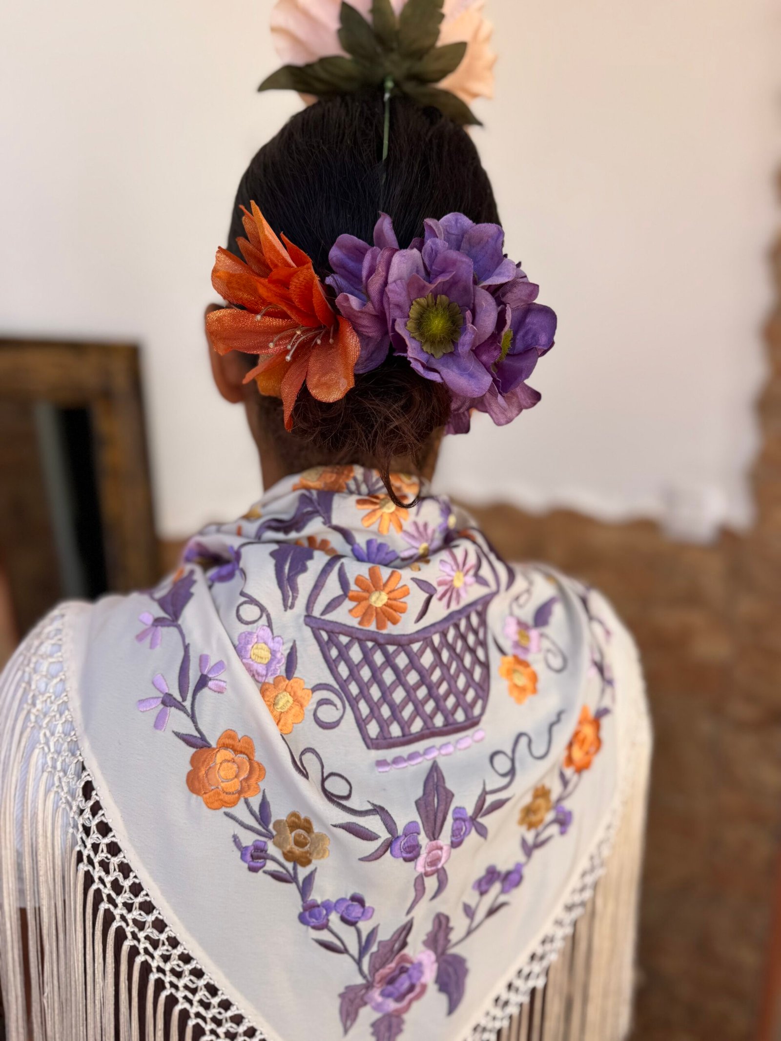 Mantón mod canastero