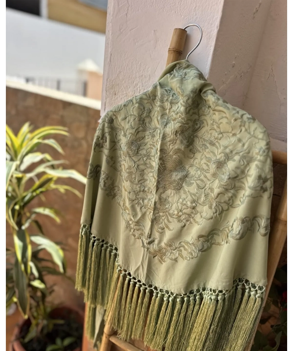 Mantón modelo jardín