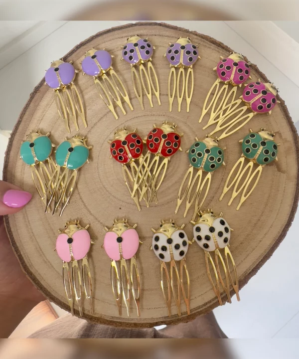 Peinecillos de mariquitas